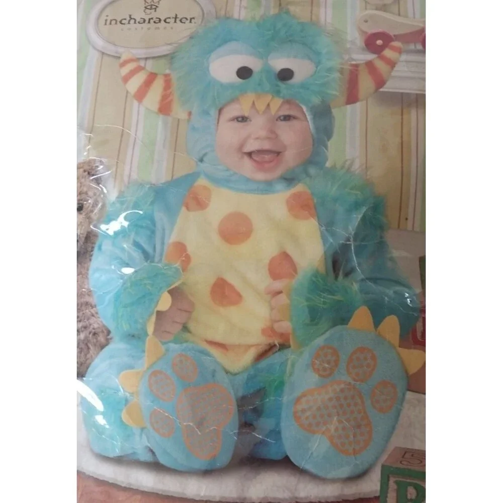 Lil' Monster Infant Halloween Costume 0-6 Months Brand NEW Super Cute!